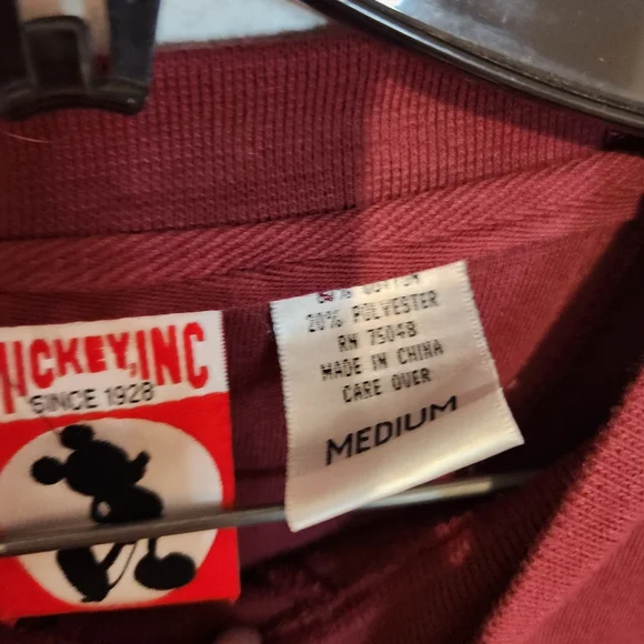 Mickey Inc Mickey Mouse Disney 80s 90s Vintage Crewneck Sweatshirt Size Medium - Picture 4 of 8